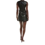 We Wore What  Faux Leather Mini Dress Photo 1