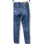 BKE  denim BILLIE jeans size 27 slim fit high rise ankle skinny distressed butt Photo 9