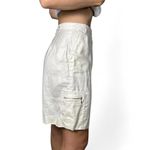 Cream Ralph Lauren 100% linen cargo shorts #linenlove White Size 8 Photo 3