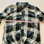Via Penny Lane Reworked Apparel | Pink Floyd Plaid Button Up Shirt Small Green Photo 2