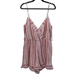 Tularosa NWT Amelia Romper Red and White Size Medium Photo 5