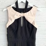 Foxiedox Black and Cream Straight Leg Jumpsuit Photo 2