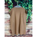 Bobeau  Open Front Long Sweater Cardigan Kimono Poncho w Collar Brown Grey Sz 1X Photo 1