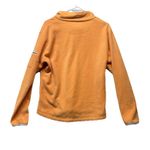 Horny Toad  Orange Quarter Zip Fleece Pullover Jacket Sweater Womens Size M Photo 3