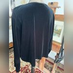 Black Velvet Cardigan In perfect SHAPE Y2K VINTAGE PLUS SIZE Size undefined Photo 1