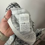 SheIn  Frenchy Plaid Print Black and White Cropped Pants Photo 2