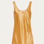 Acne Studios Satin slip dress Gold US 10 Photo 1