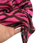 Victoria's Secret  Pink Black Animal Print Semi Sheer Swim Cover XS/S Photo 1