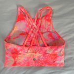 Lululemon Energy Bra High Neck Long Line Shibori *Medium Support B-D Photo 2