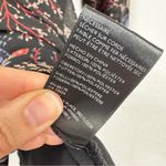 Kimchi Blue  Black Floral Mini Dress Womens 4 Long Sheer Sleeve Boho Casual Photo 9