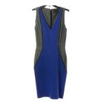 Sachin + Babi Mini Dress 0 Amar Bodycon Blue Black Mesh Cocktail Party Travel Photo 1