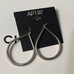 Apt. 9  Silver Teardrop Earrings Photo 0