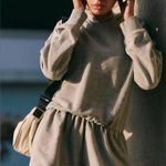 Free People Movement NWOT  Such A Flirt Romper in Heather Grey $98 Retail Photo 0