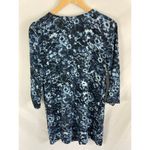 Abercrombie & Fitch  Lace Up Watercolor 3/4 Sleeve Dress Size Small Photo 3