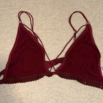 Urban Outfitters  Deep Red Bralette Photo 0