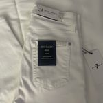 7 For All Mankind Silm illusion Luxe High Waist Ankle Skinny Jeans, White Sz 24 Photo 3