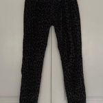 True Religion 100% cotton Velvet animal print pants 5-pocket belt loops USA made Photo 0