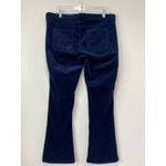 Gap Baby Boot Corduroy Pants Women’s Size 14 32 R Pocket Blue 70’s Western Boho Photo 8