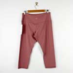 Lululemon Align HR Crop 21” Leggings High Waist Spiced Chai Size 14 NWT Photo 3