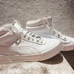 Puma  Carina Mid White Platform Sneakers Women’s 10 Photo 1