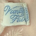 Vanity Fair RARE VTG 50s Embroidered Chiffon Nightgown Sheer Pink Slip 36 M Photo 5