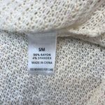 NWT Boutique Lightweight off white sweater S/M Photo 7