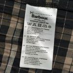 Barbour Lorelie Top Praline Plaid V-neck Seersucker Puff Sleeves 8 New Photo 7