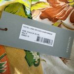 ALEMAIS Hotel Lamu Spliced Floral Shirt Midi Dress Size US 6 AU 10 Photo 5