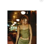 ZARA Olive Green Women's Skirt Photo 1