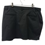 Aur Golf Black Skirt Shorts 4 Pocket Skort Zip Side Above the Knee Womens 10 White Photo 7
