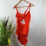 Old Navy  Orange 1 Piece Cutout Swim Bathing Suit XL NEW Photo 2
