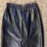 Siena Leather Skirt Womens 6 Used Black Photo 15
