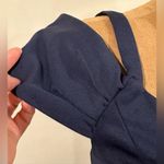 Grace Karin Blue Midi Cold Shoulder Straps & Sweetheart Shape. Sz S. Zipper Back Photo 2