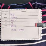 Talbots  Womens‎ Blouse Size X Striped Cotton Top Long Sleeve Boat Neck Colorful Photo 8