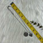 Abalone penguin heart silver tone necklace Photo 4