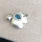 Vintage Stamped Avon Elephant Pend Photo 0