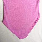 Zenana Outfitters Premium Scoop Neck Racerback Tank Top Bodysuit Pink Purple Size Small Photo 7