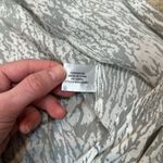 Betro Simone  Gray White Summer Beach Rayon Romper Women Size Medium Photo 7