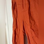 STAUD Eris Wide Leg Pants Orange Size 6 Photo 6