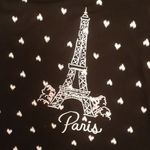 Laura Ashley  Paris Dotted Heart Night Shirt SIZE S Photo 1