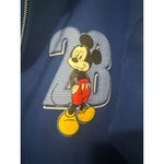 Hanes Disneyland Resort Mickey Mouse full Zip-Up Hoodie M Blue Photo 2