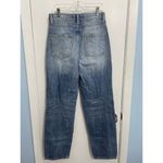 Willow & Root Jeans Size 26 High Rise Vintage Dad Jean Distressed Festival Blue Photo 3