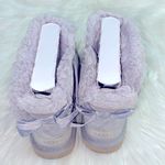 UGG  Mini Bailey Bow Swirl Grey Boots Photo 2
