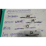 Democracy  Ab-Solution Jeans Womens 16P Wide Leg cropped White high rise pull on Photo 7