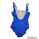 OceanGear Blue Front Zipper One Piece Swimsuit Size M Photo 4