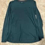 Tommy Bahama Women's M Long Sleeve Cotton Green Round Neck Tee T-Shirt Top Photo 0