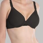 Natori Body Double Lace Trim Bra Black Size 34D Photo 0
