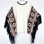 Idyllwind  Miranda Lambert Southwestern Knit Poncho Sweater Size XL Boho Festival Photo 3