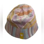 Anthropologie Kerri Rosenthal Mirage Colorful Pastel Bucket Hat Photo 1