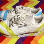 Reebok  Collina Strada "Call Mom" Yellow Blue Off White Shoes Women's Size 7 Photo 6